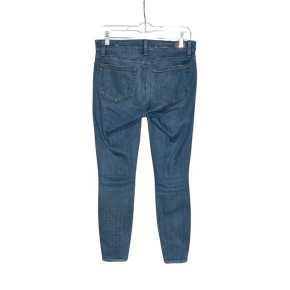 PAIGE Verdugo Ankle Jeans North Star Distressed Eroded Size 27 - Picture 2 of 10